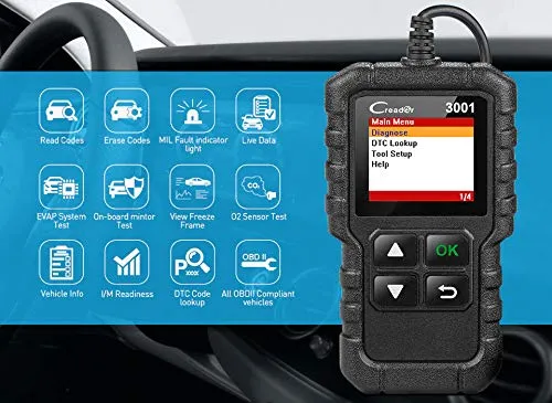 Launch CR3001 Full OBD2 Scanner: Your Ultimate Car Diagnostic Tool.