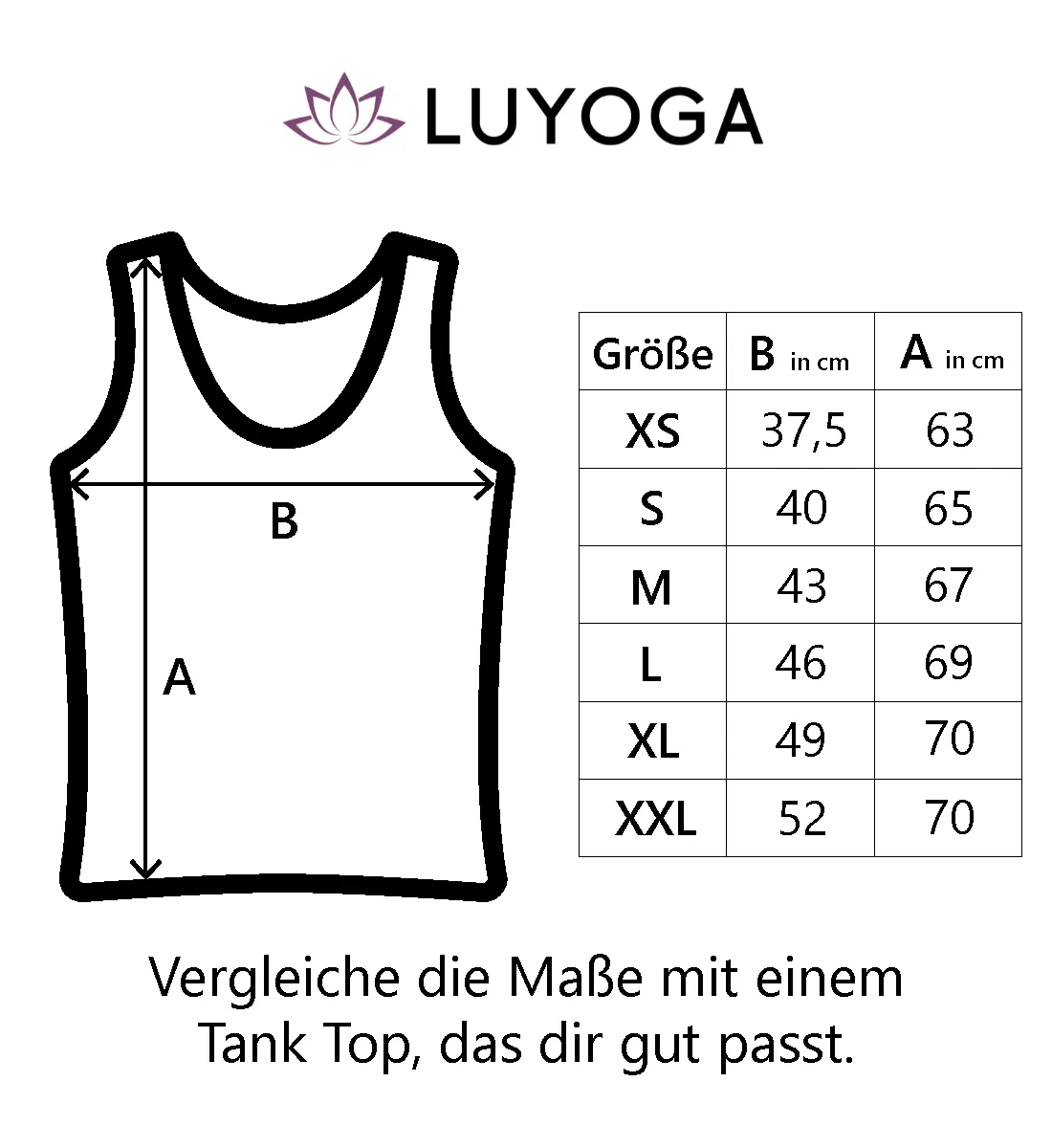 Lächeln steht dir gut 100% Bio Tank Top