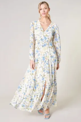 Luz Floral Maxi Dress