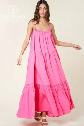 Maxi Sun Dress With Pockets