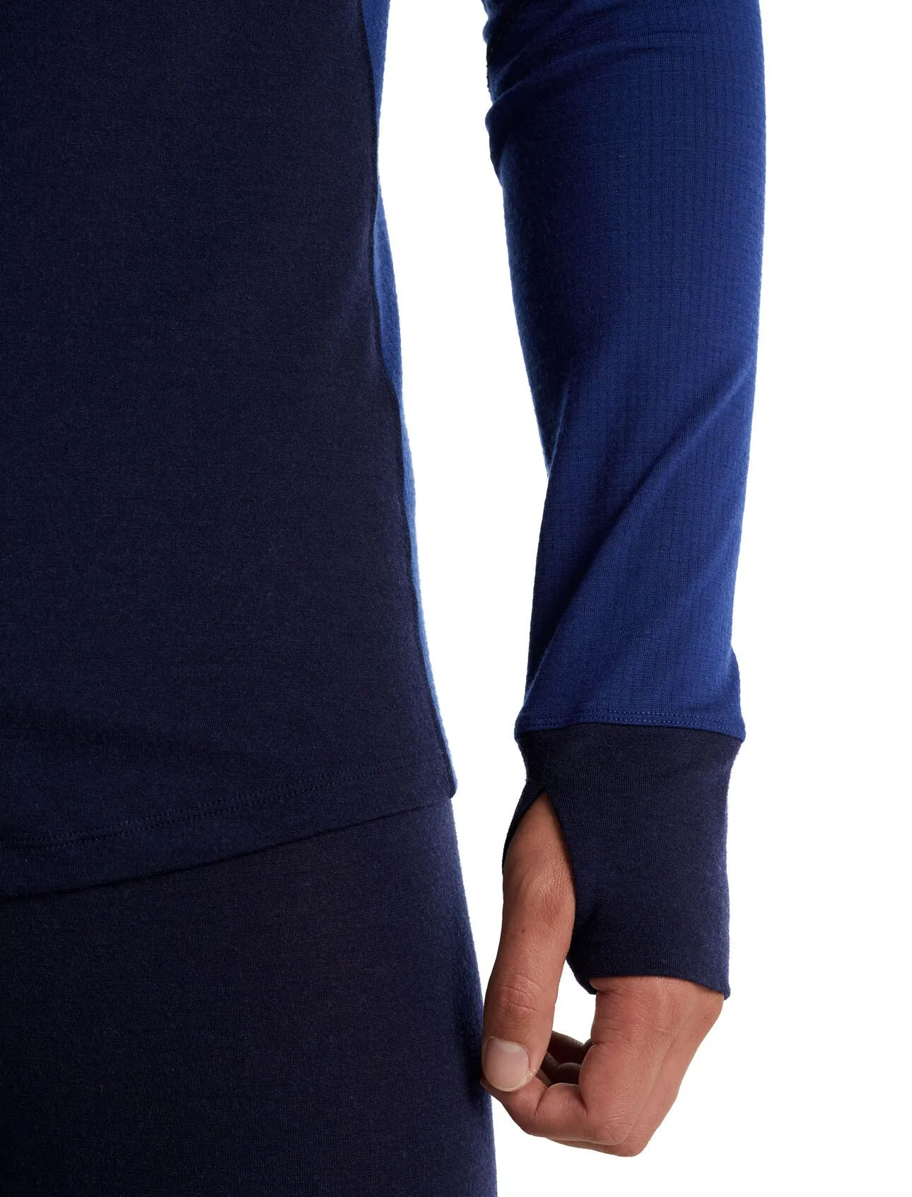 MEN'S 260 ZONE LS HALF ZIP - MIDNIGHT NAVY/ROYAL NAVY