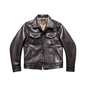 Men's British Army P37 Leather Jacket