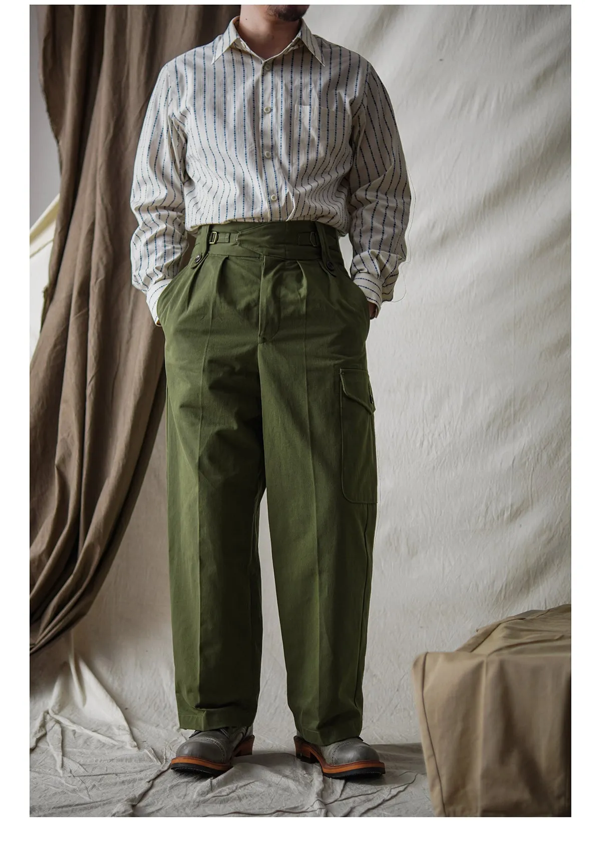 Men's British P-37 Work Pants