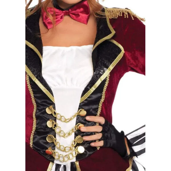 Night Ringmaster Ladies Costume by Leg Avenue