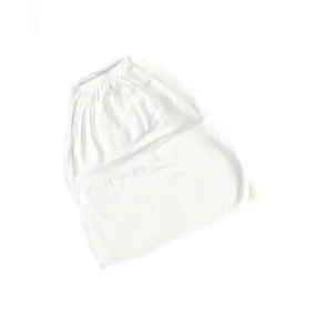 (No headache) Beanie Hijab Cap - White