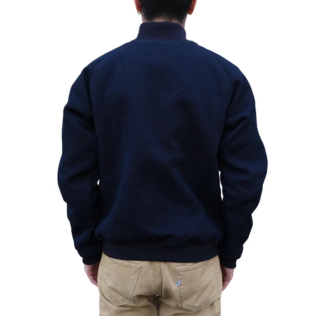 OD SDA "Kasezome" Indigo x Dorozome Sashiko Selvedge Bomber Jacket