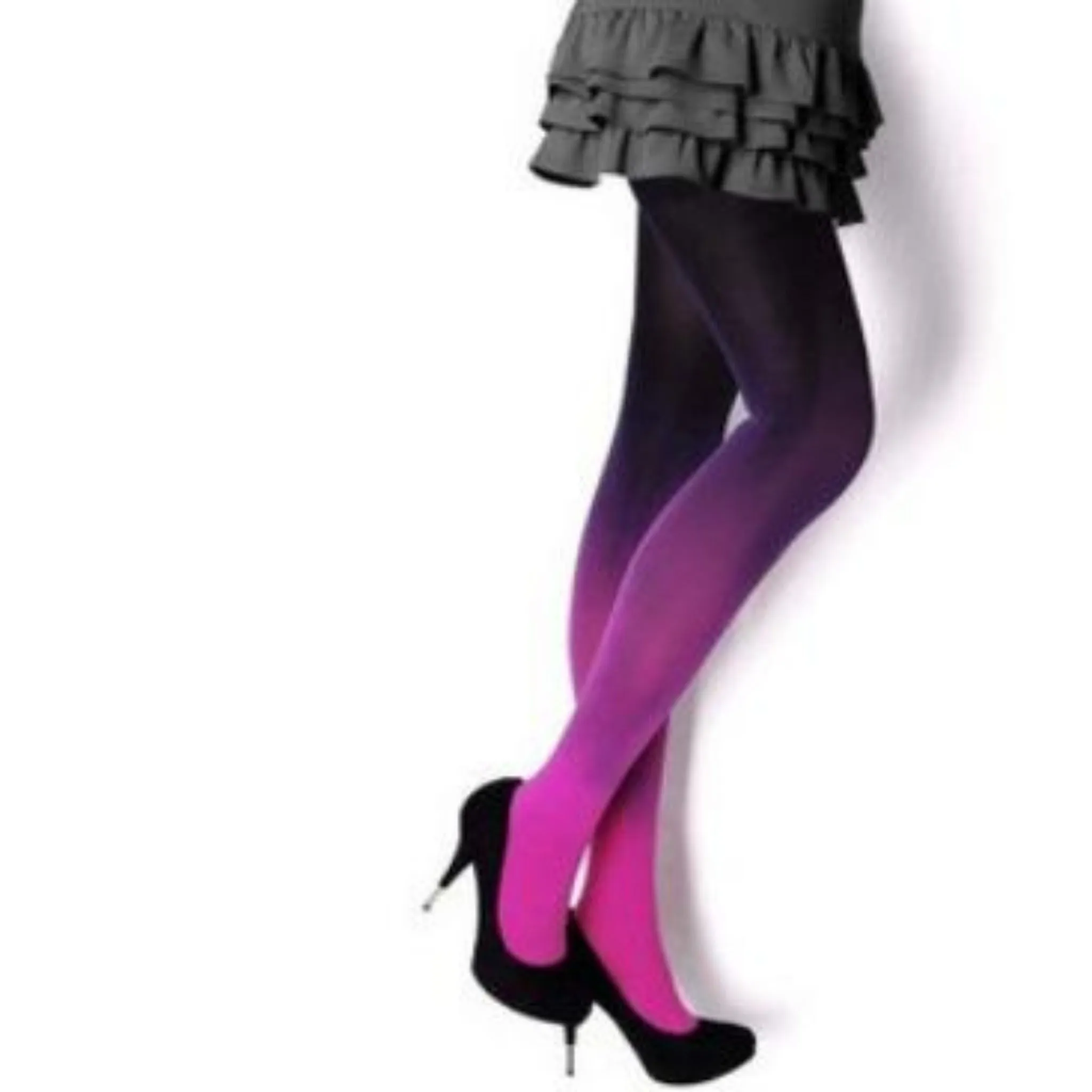 Ombre Velvet Tights