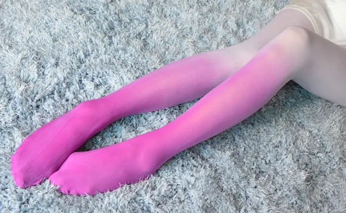 Ombre Velvet Tights