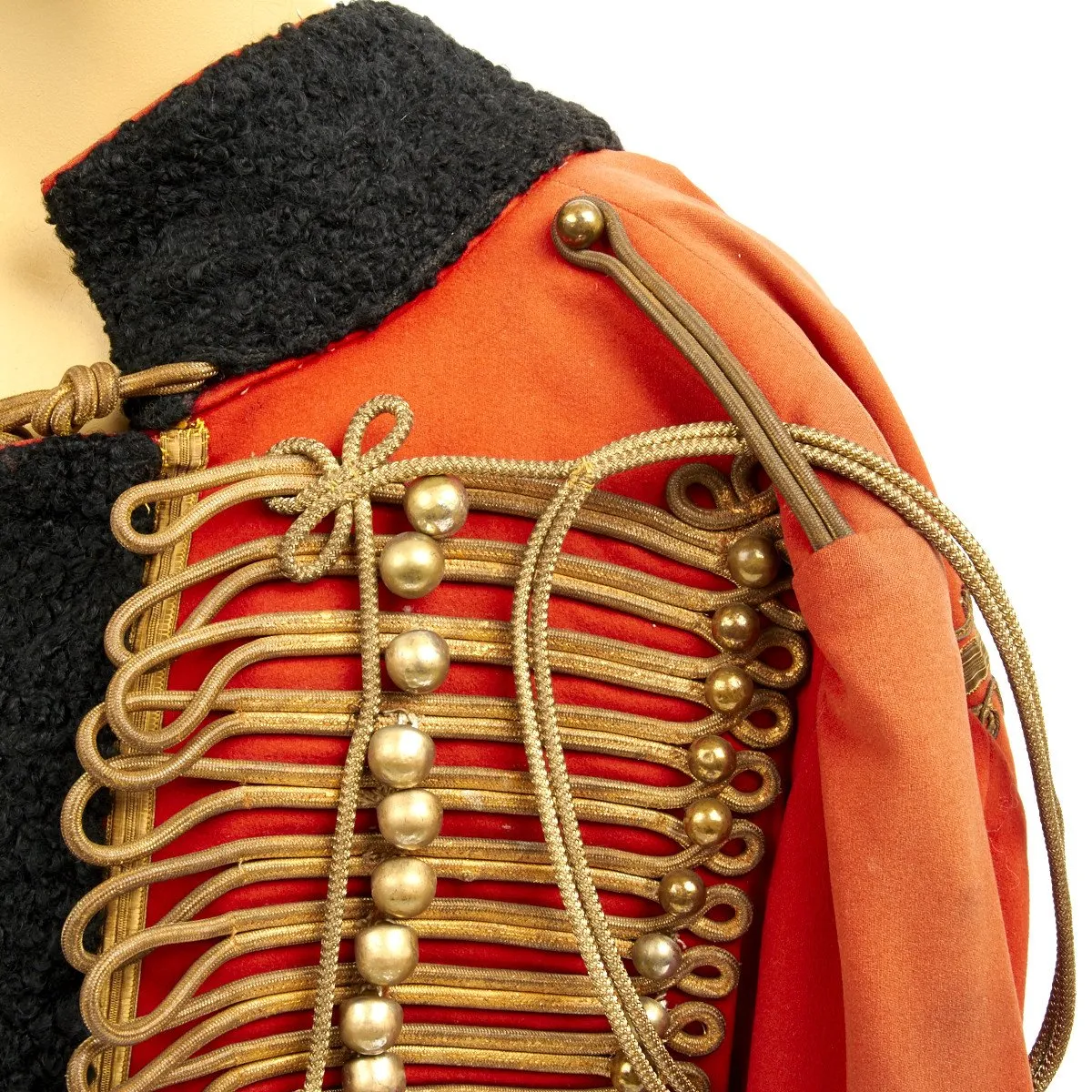 Original 19th Century European Hussar Officers Pelisse