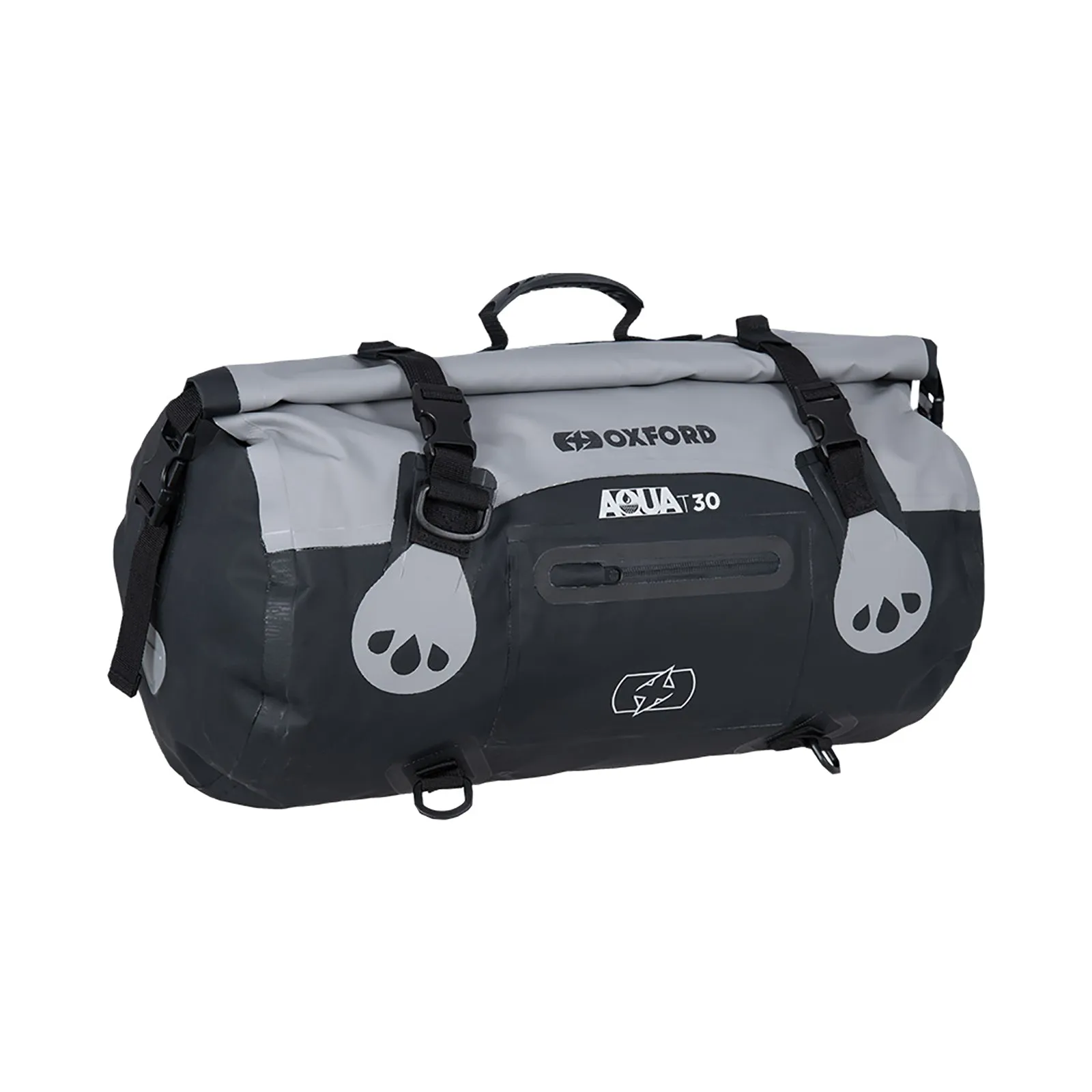 OXFORD AQUA T30 ROLL BAG BLK/GRY (NEW)