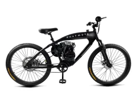 PHATMOTO™ Rover 2021 - 79cc Motorized Bicycle with Hilliard Clutch (Matte Black)