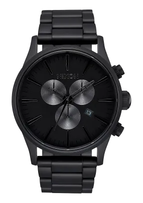 Sentry Chrono - All Matte Black/Polished Black