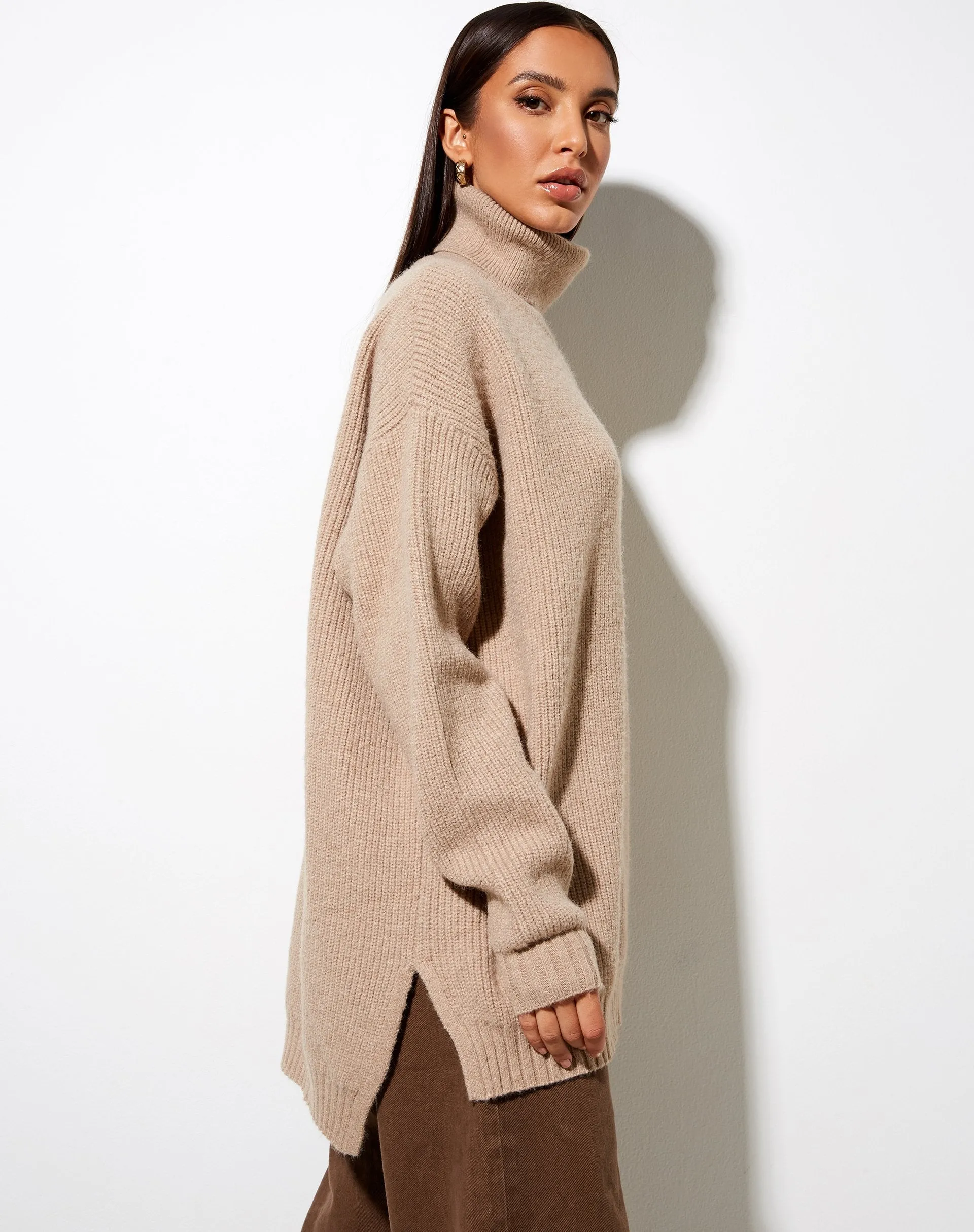 Thach Jumper in Grey Beige