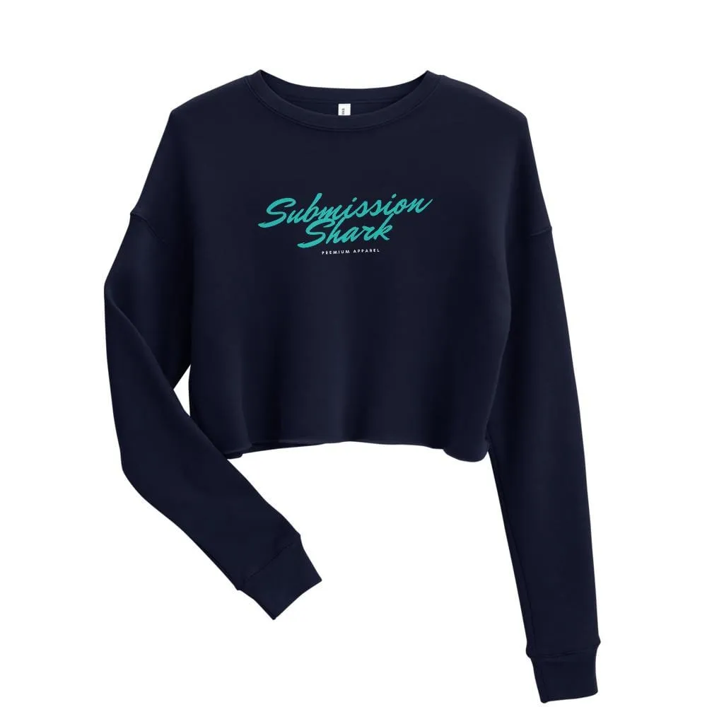 Turquoise Vibe ~ Crop Sweatshirt