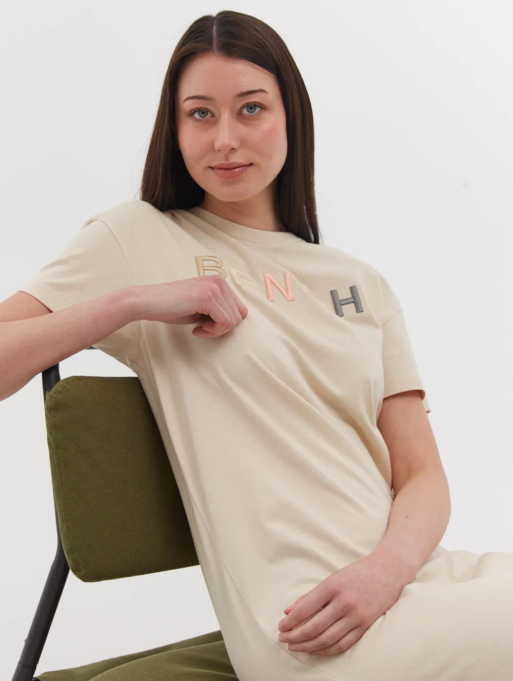 Tussah Chest Logo T-Shirt Dress