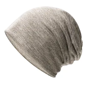 Unisex Ultra Light Slouchy Beanie-Khaki