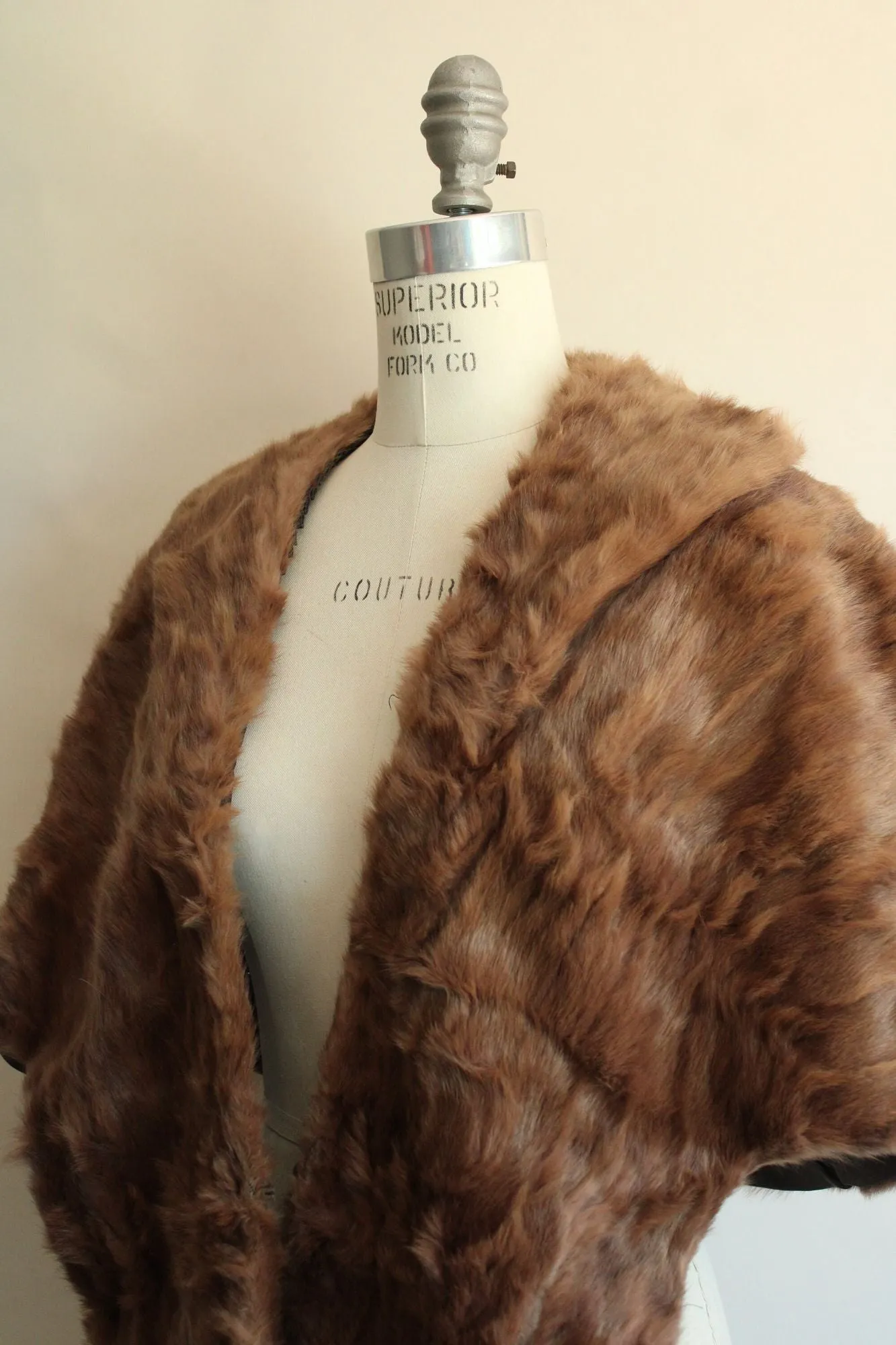 Vintage 1950s Fur Wrap