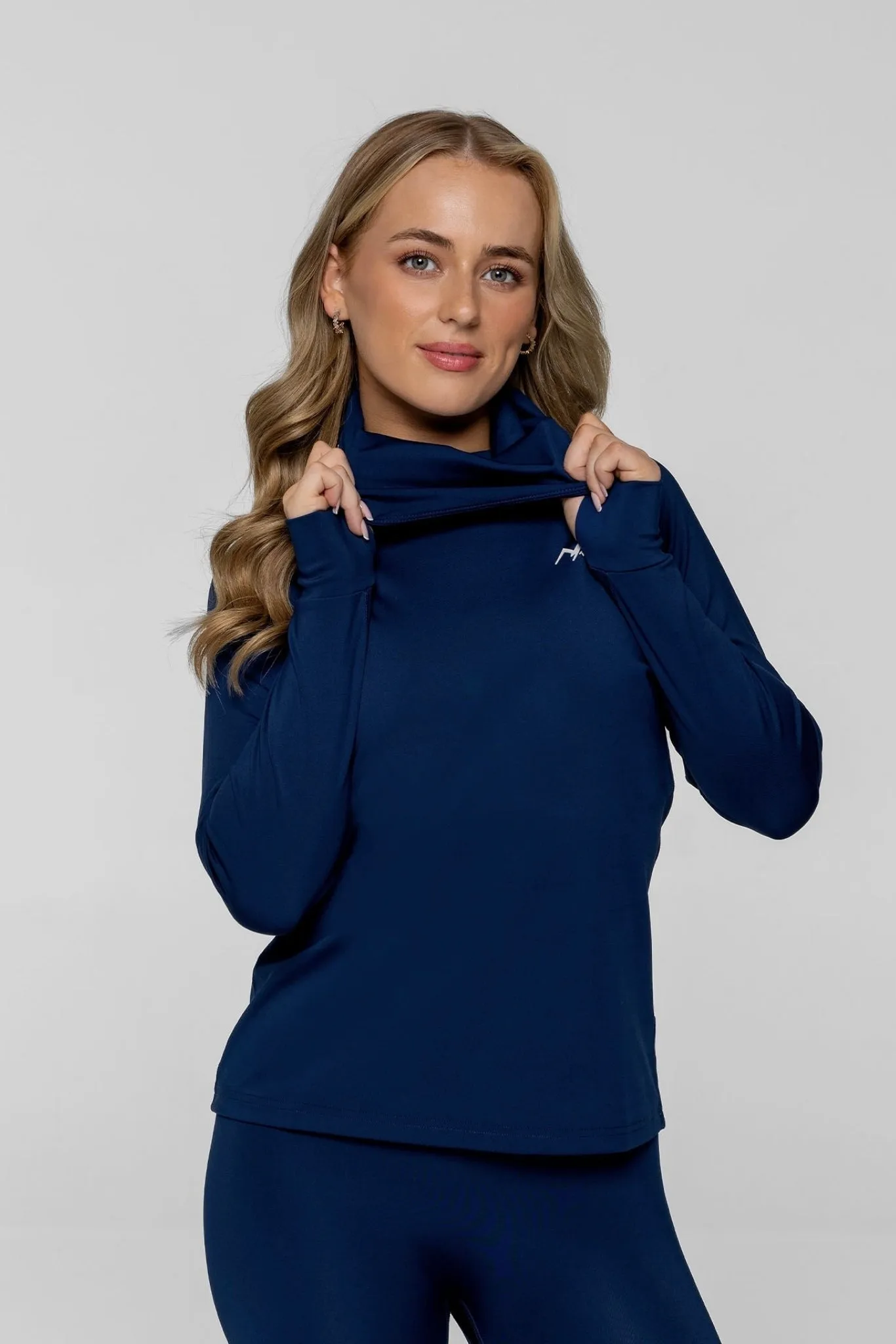 WOMEN'S THERMAL BASE LAYER TOP NIGHT SKY NAVY