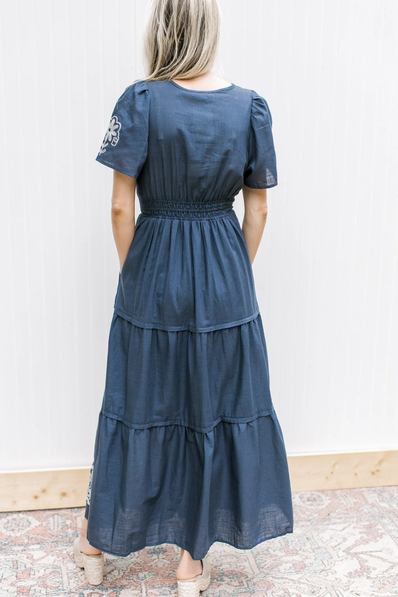 X Blue Pond Maxi Dress