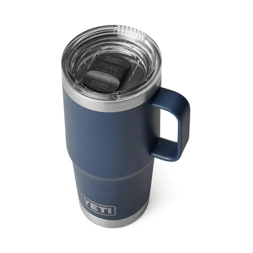 YETI Rambler 20 OZ (591ml) Travel Mug With Stronghold Lid - Navy