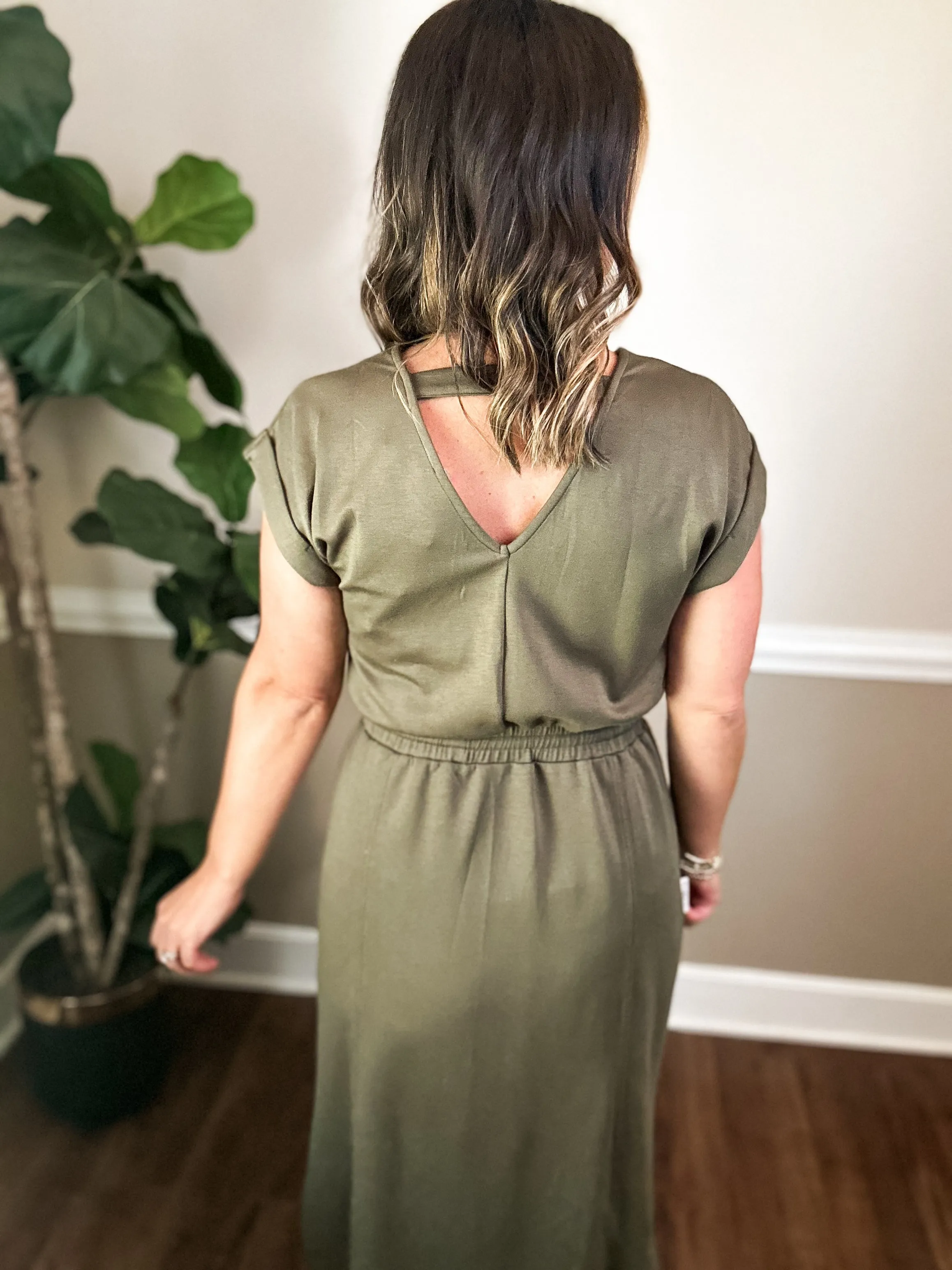 You're A Catch Midi Dress